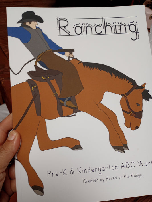 Ranching Workbook/Coloring Book