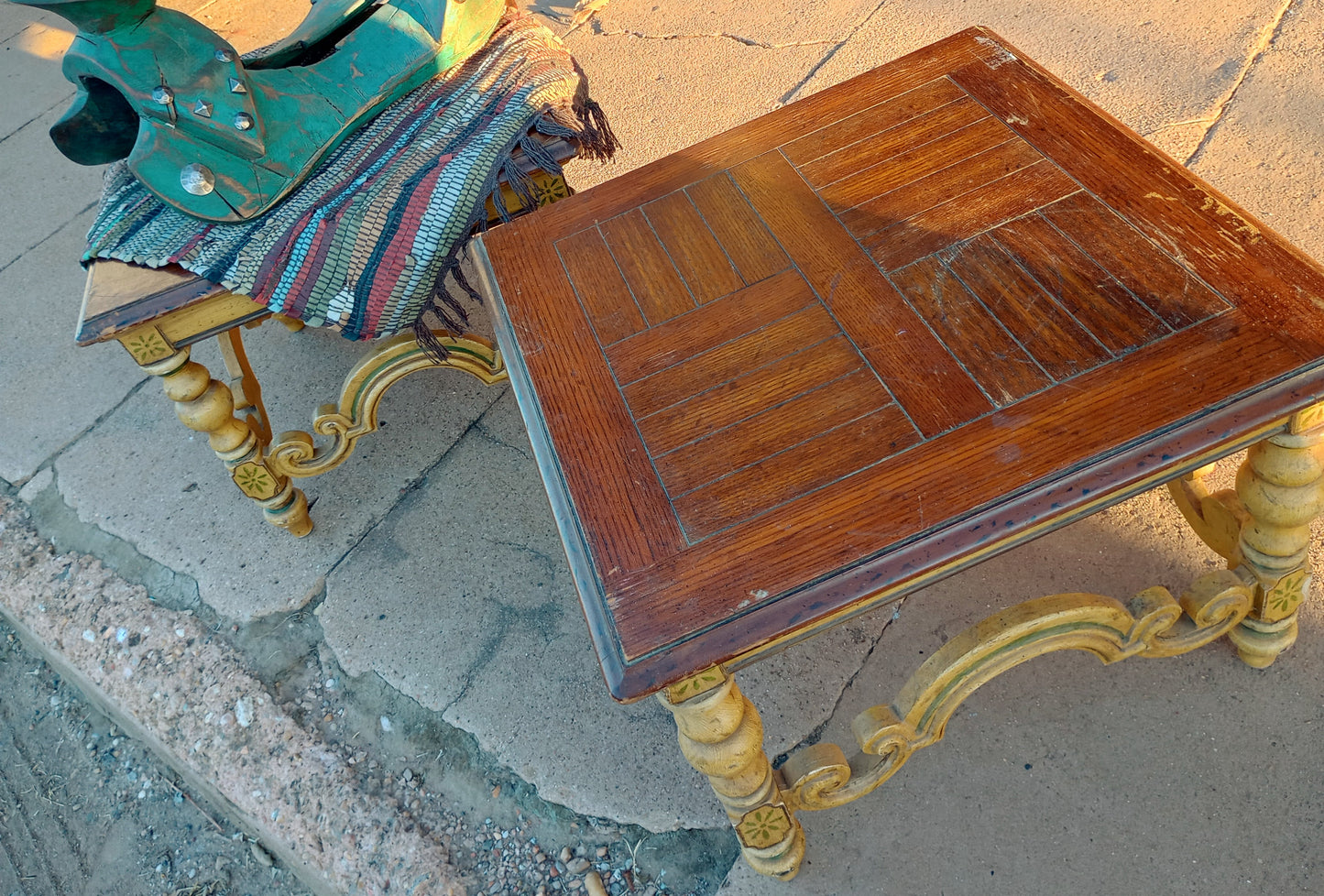 Pair of Vintage Low Boy Side Tables