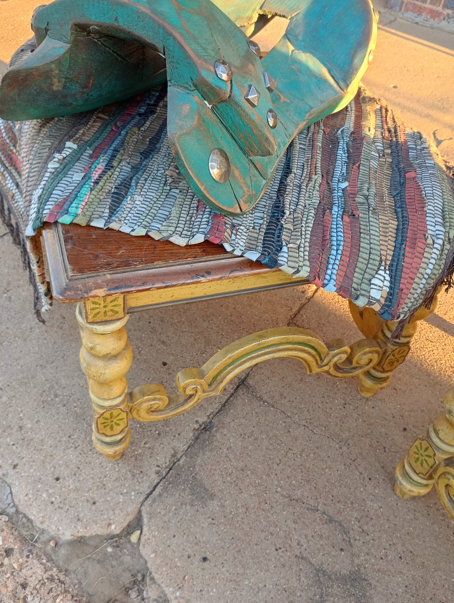 Pair of Vintage Low Boy Side Tables