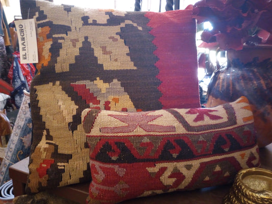 Vintage Kilim Throw Pillow