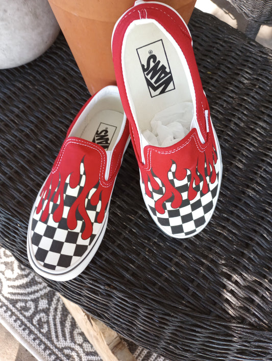 Red New Vans