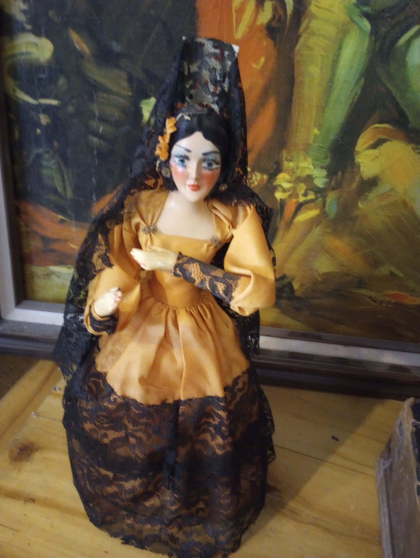 Vintage Spanish Senorita Doll