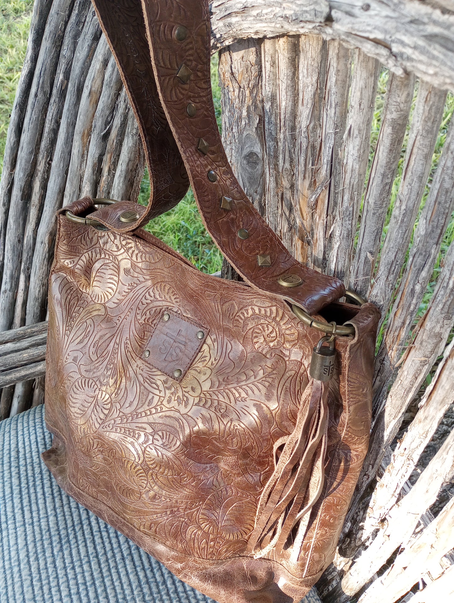 StS Tooled Leather Bag