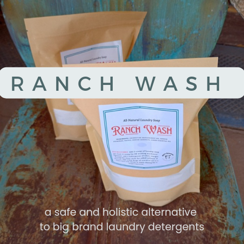 Bagged Ranch Wash All Natural Laundry Detergent