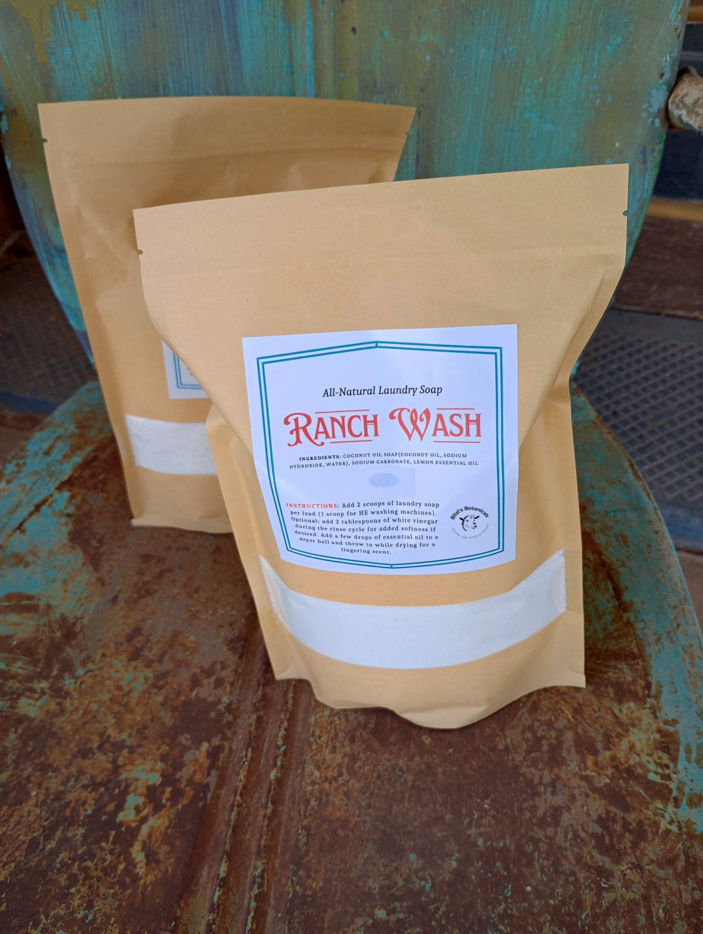 Bagged Ranch Wash All Natural Laundry Detergent