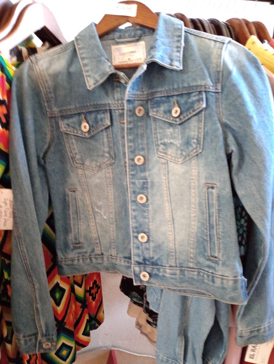 Vintage Style Denim Jacket