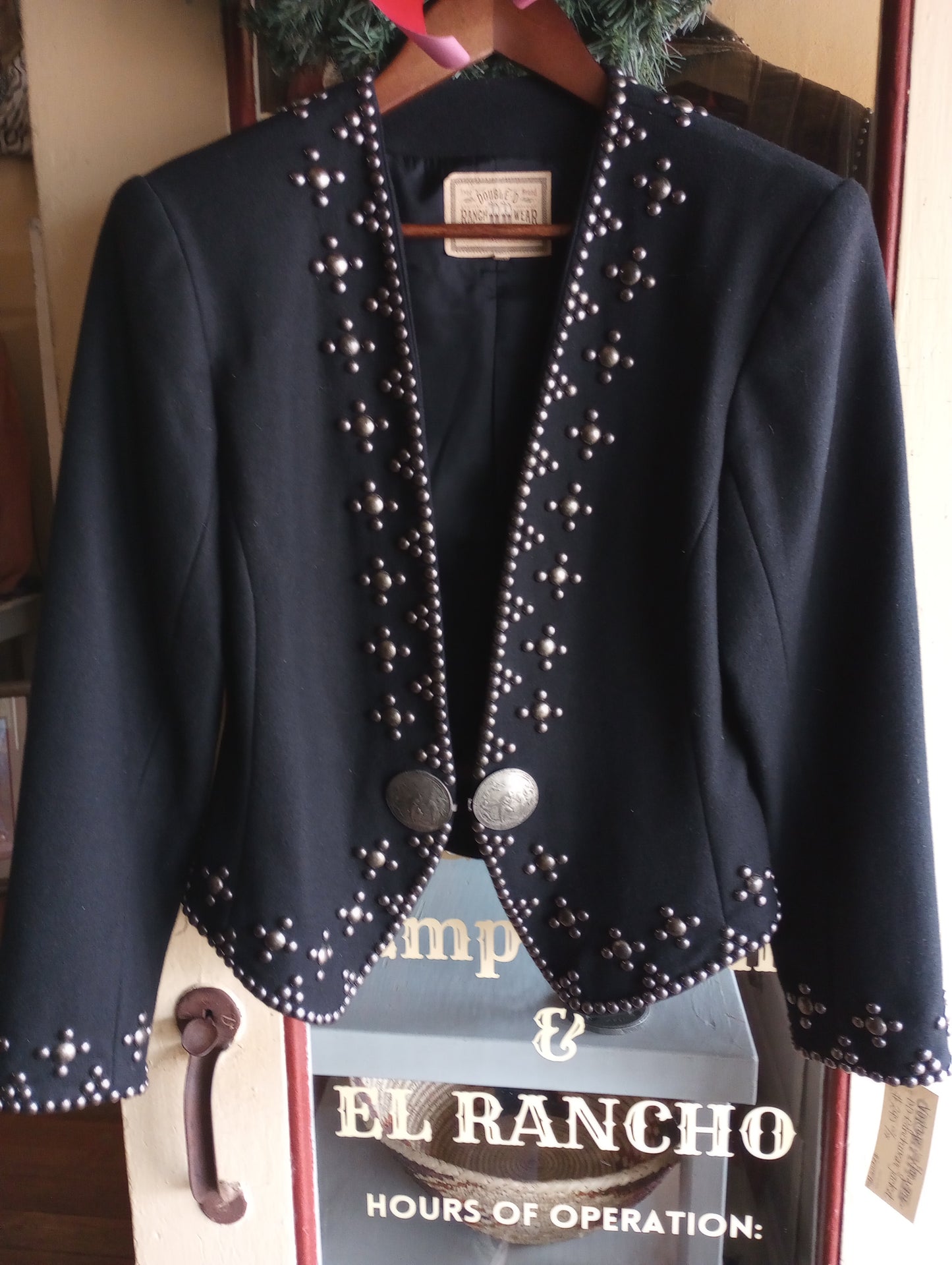 Vintage DD Ranchwear - Black Studded Jacket