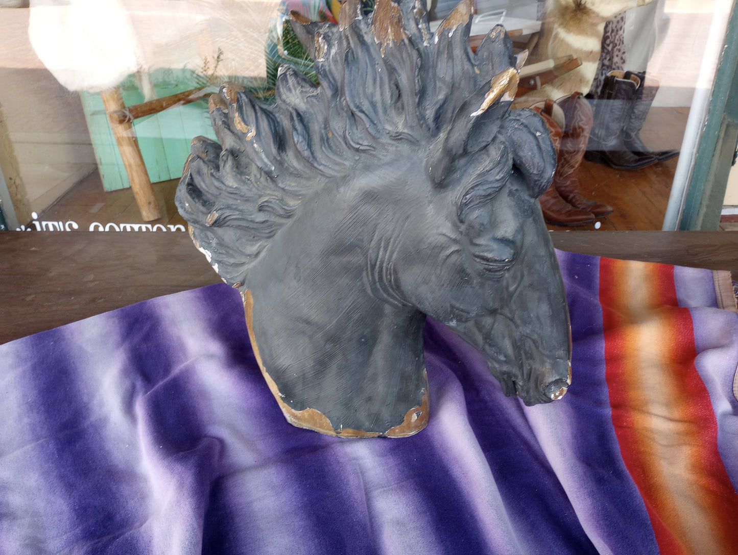 Large Resin Decorative Horse head